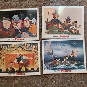 1940 Lobby Cards for Pinnochio Sealed in Plastic NEW